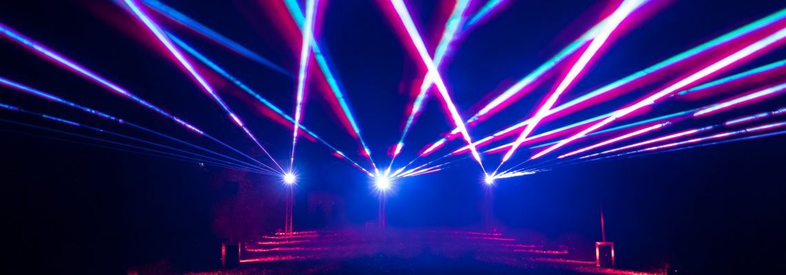 Stimmungsvolle Beleuchtungen im Schlosspark Laxenburg