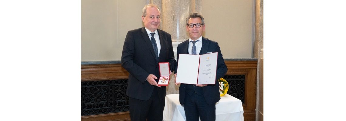 Franz Patay und Sektionschef Jürgen Meindl