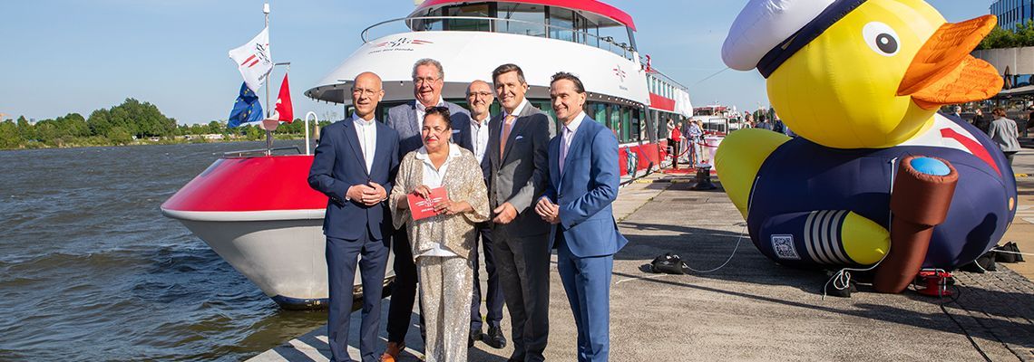 v.l.n.r.: Toni Faber, Wolfgang Fischer, Maria Happel, Wolfgang Hanreich, Peter Hanke, Kurt Gollowitzer