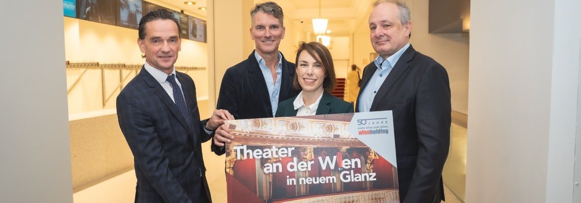 v.l.n.r.: Kurt Gollowitzer, Stefan Herheim, Franziska Graber und Franz Patay