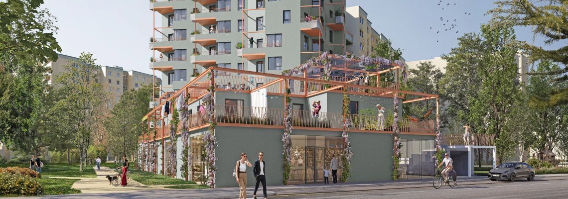 Gemeindebau NEU Hoefftgasse 8