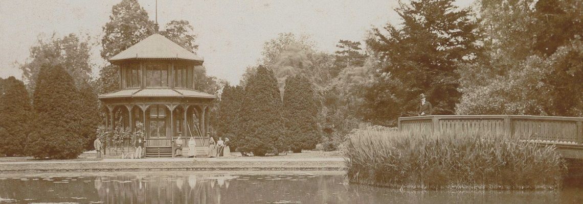 Goldfischteich um 1920