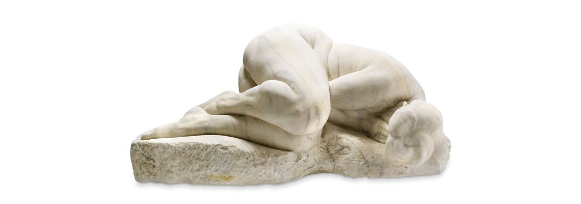 Teresa Feodorowna Ries: Eva, 1909, Marmorskulptur, Wien Museum