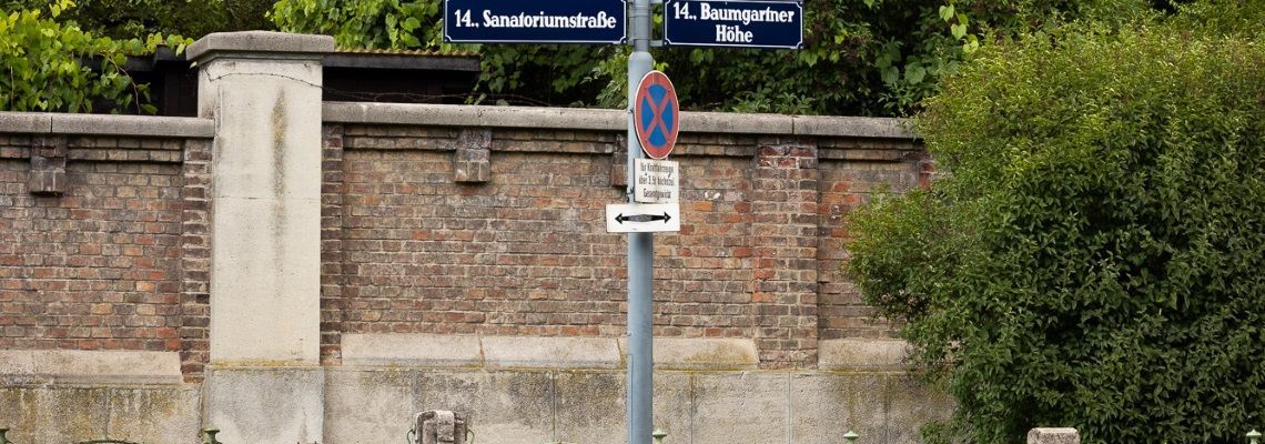 Außenmauern am Otto Wagner Areal