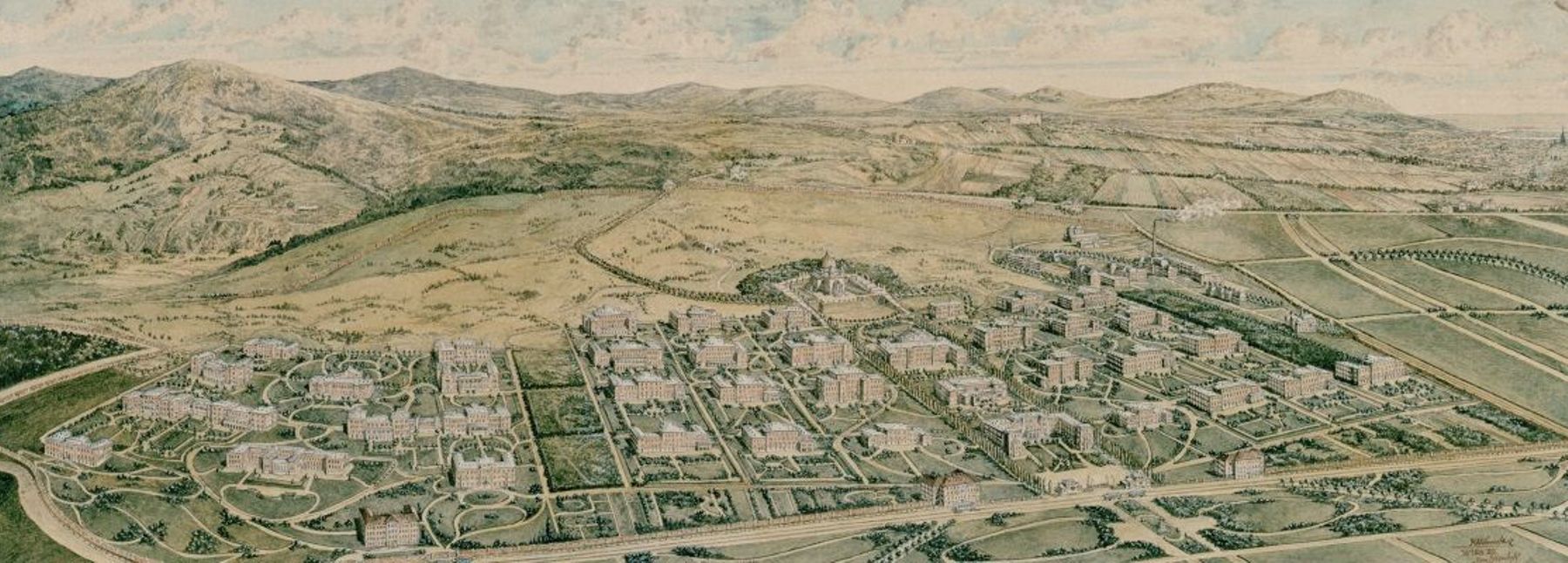 Otto Wagner Areal 1910