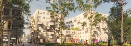 GESIBA Entwurf, Siegerprojekt für Bauplatz 3