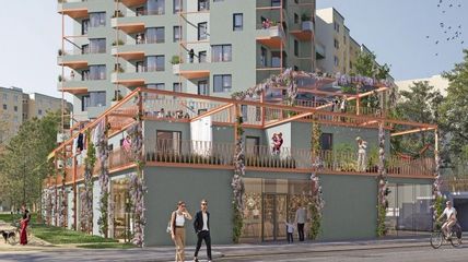 Gemeindebau NEU Hoefftgasse 8 