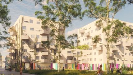 GESIBA Entwurf, Siegerprojekt für Bauplatz 3